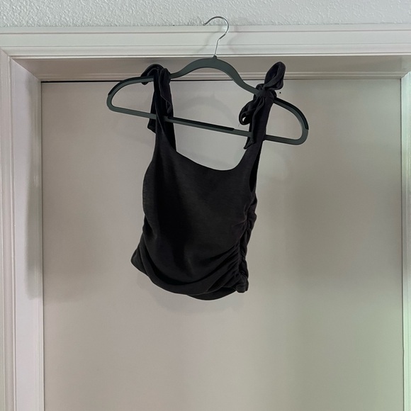 Free People Boulevard Tank Charcoal - Picture 6 of 7